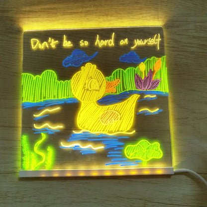 LichtTekenaar – Creatief LED Tekenbord voor Kinderen
