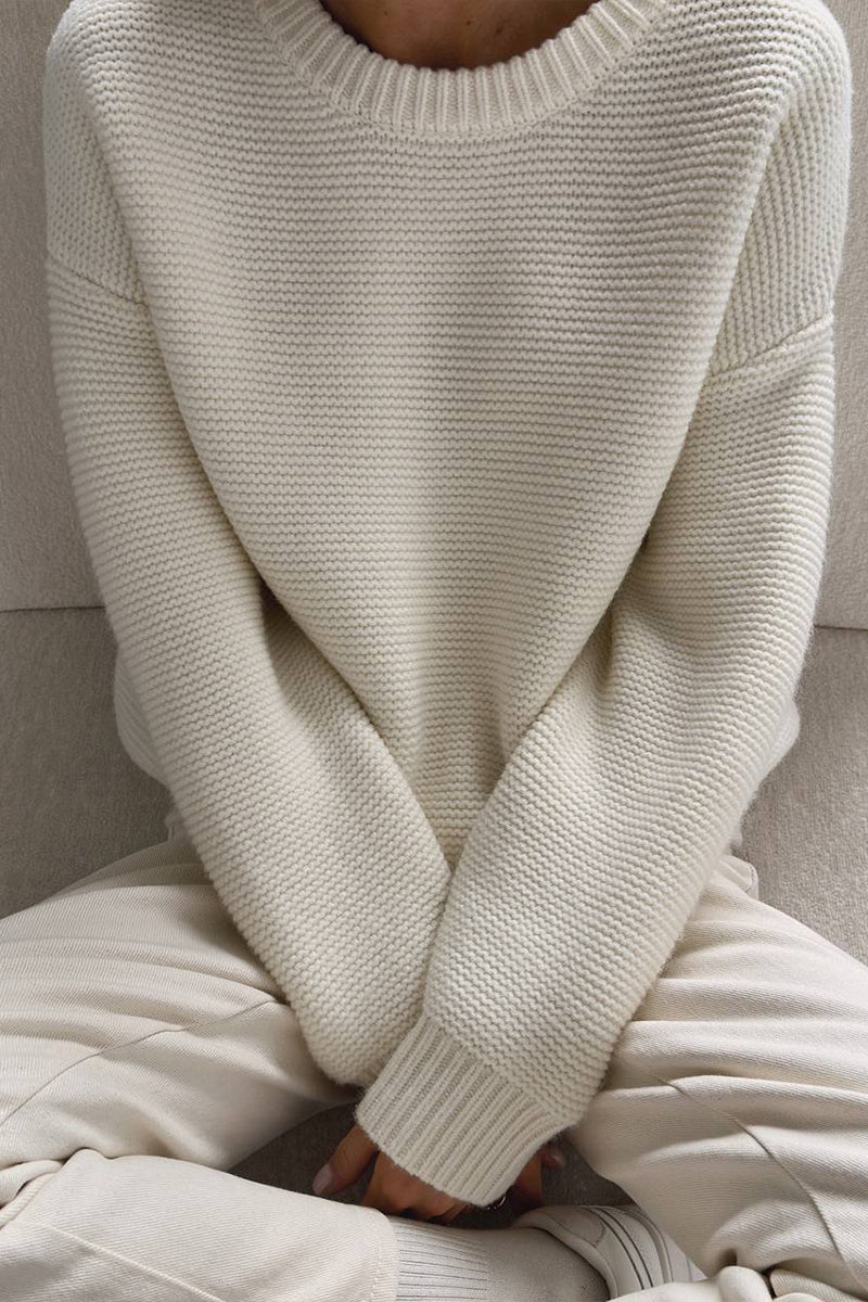 EVERDAY CLASSIC - Klassieke Pullover met Ronde Hals voor Dagelijks Gebruik