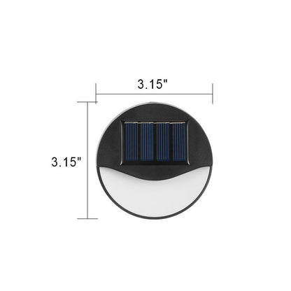 Waterdichte Solar Terras- en Trapverlichting - Ronde en vierkante opties voor buiten