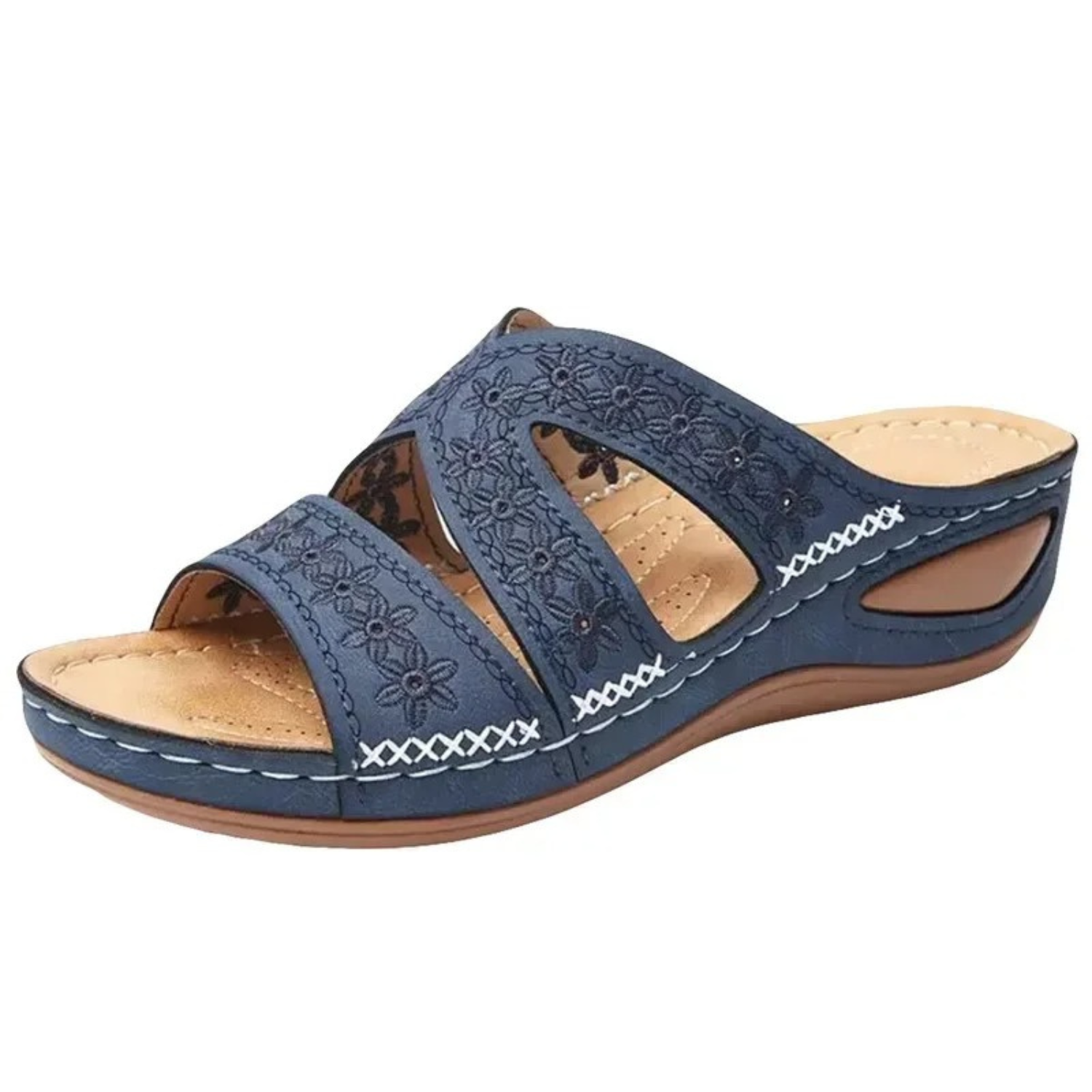 Lichtgewicht orthopedische sandalen met open teen – SOLARA BreezeStep - Glamorix