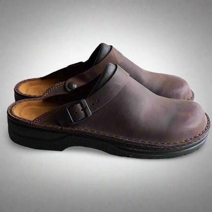 Orthopedische leren pantoffels voor dames – ViventiaHome - Glamorix