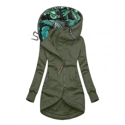 FREJA - Abrigo de invierno con capucha para mujer - Glamorix