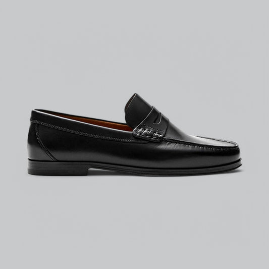 Herenschoenen met strakke belijning en tijdloze afwerking – ADRIANO LINEA - Glamorix