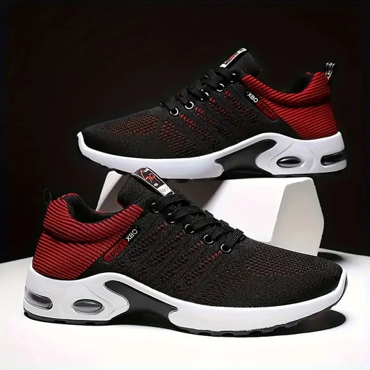 Herensneaker met ademend bovenwerk en dempende zool – FENRICK AIRSTEP - Glamorix