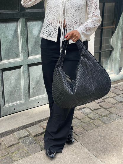 ELISE - Geweven hobo-tas voor dames met een stijlvolle twist