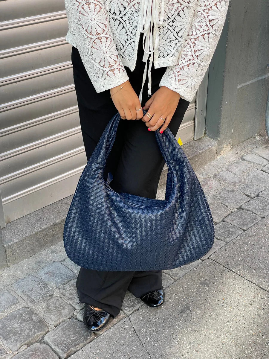 ELISE - Geweven hobo-tas voor dames met een stijlvolle twist