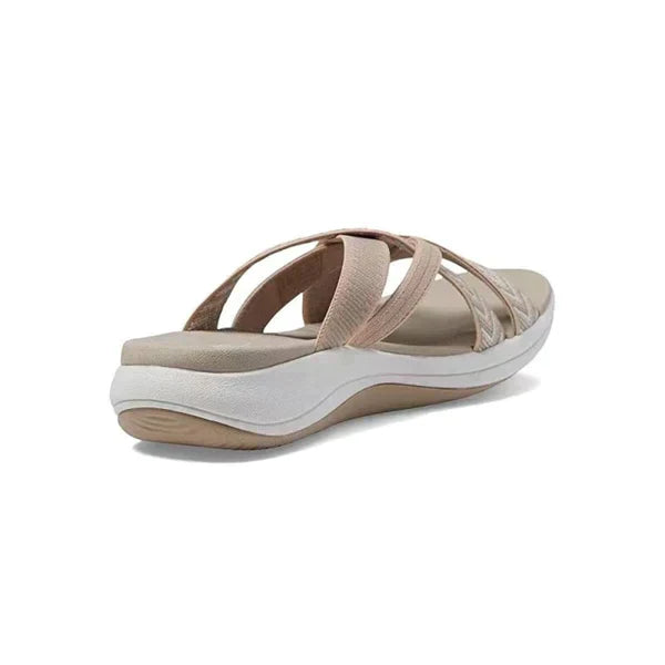 Zomerse dames sandalen met schokdempend foam voetbed – AerisSoft - Glamorix
