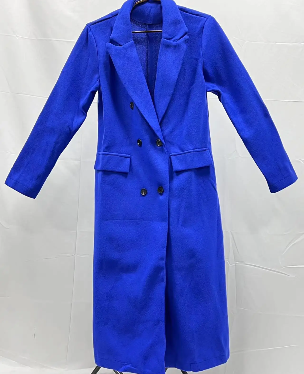 ELIZA - Oversized trenchcoat met dubbele knoopsluiting voor dames