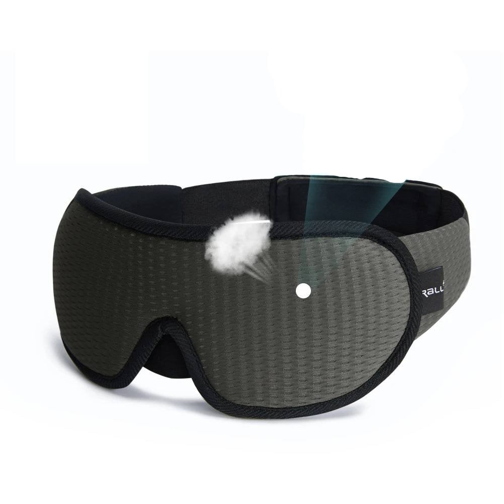 3D memory foam slaapmasker met ergonomische pasvorm – SOMNIA COMFORT - Glamorix