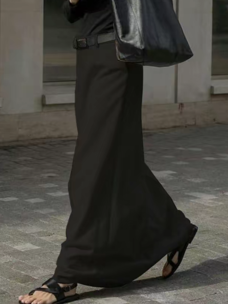 Elegante Maxi Damesrok met Hoog Taille en Tijdloze Stijl – LUNA CLASSIC - Glamorix