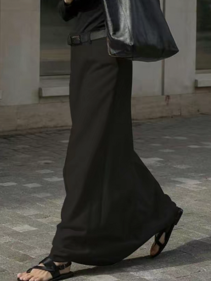 Elegante Maxi Damesrok met Hoog Taille en Tijdloze Stijl – LUNA CLASSIC - Glamorix