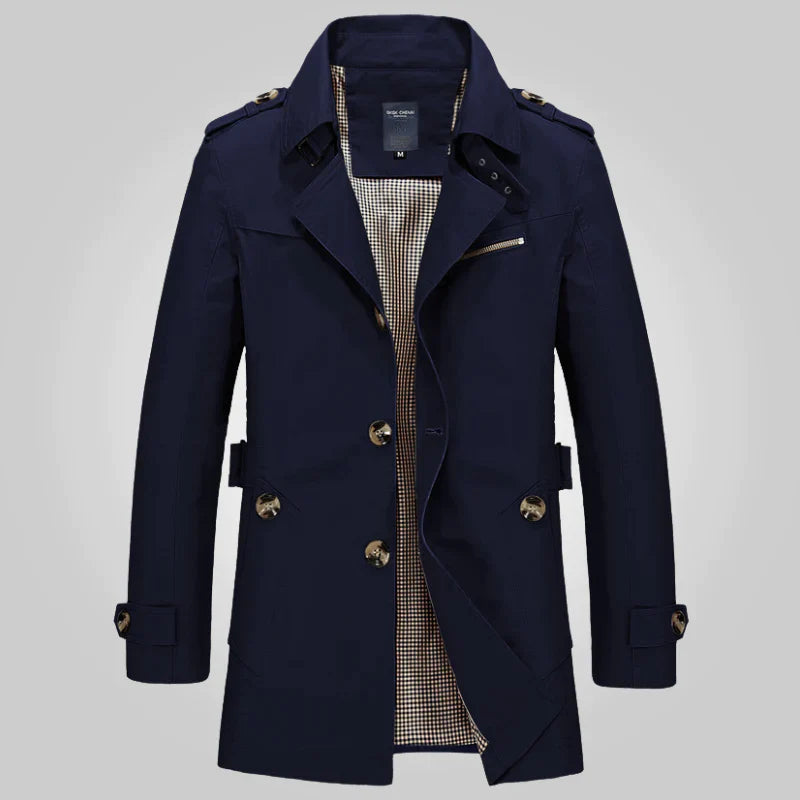 JULIAN - Elegante trenchcoat voor heren