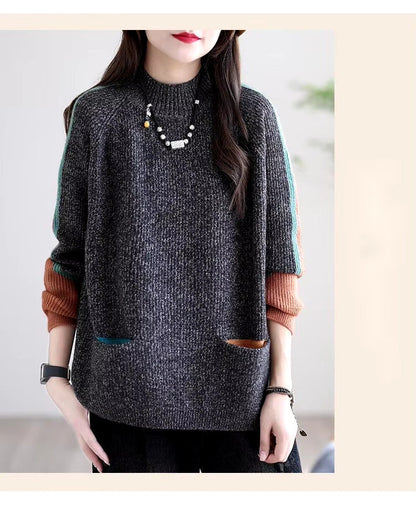 TRENDRELAX - Trendbewuste Oversized Pullover met Zakken