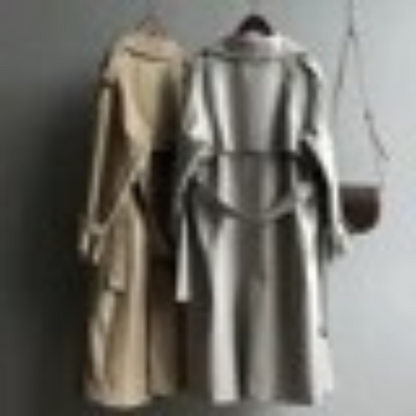 ISABELLA - Oversized trenchcoat met dubbele knoopsluiting en lange relaxte pasvorm voor dames