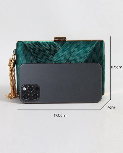 Moderne handtas met kwastje voor dames – Selora CharmTassel - Glamorix