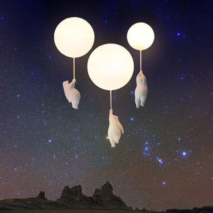 BearBright – Kinder Plafondlamp met Beer en Ballon