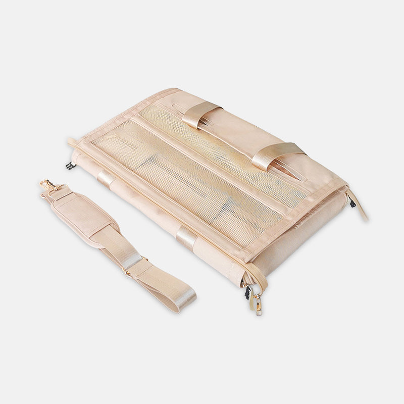 Comfortabele reismand voor kleine honden – Pawvara TravelNest - Glamorix