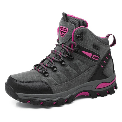 Orthopedische wandelschoenen met vetersluiting – STRAVO TrailStep - Glamorix