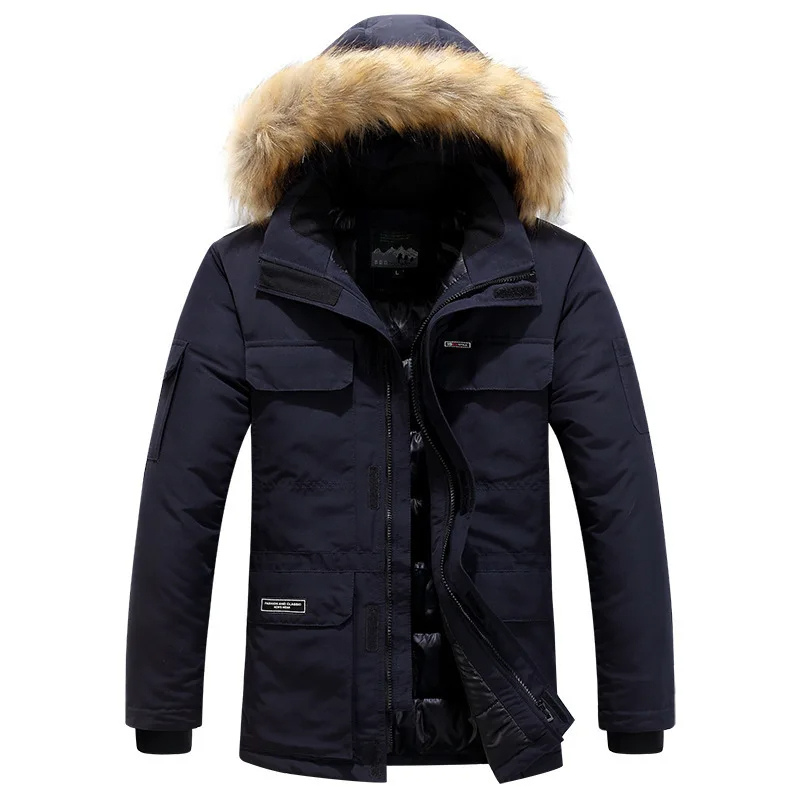 ARCTIC - Heren winterparka met Arctic Shield technologie en imitatiebont capuchon