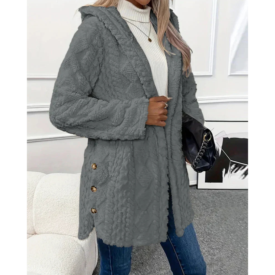 ELINA - Warm Damesvest met Capuchon