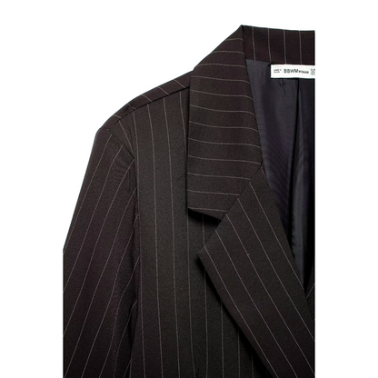 LYRA - Chique oversized blazer met stijlvolle strepen