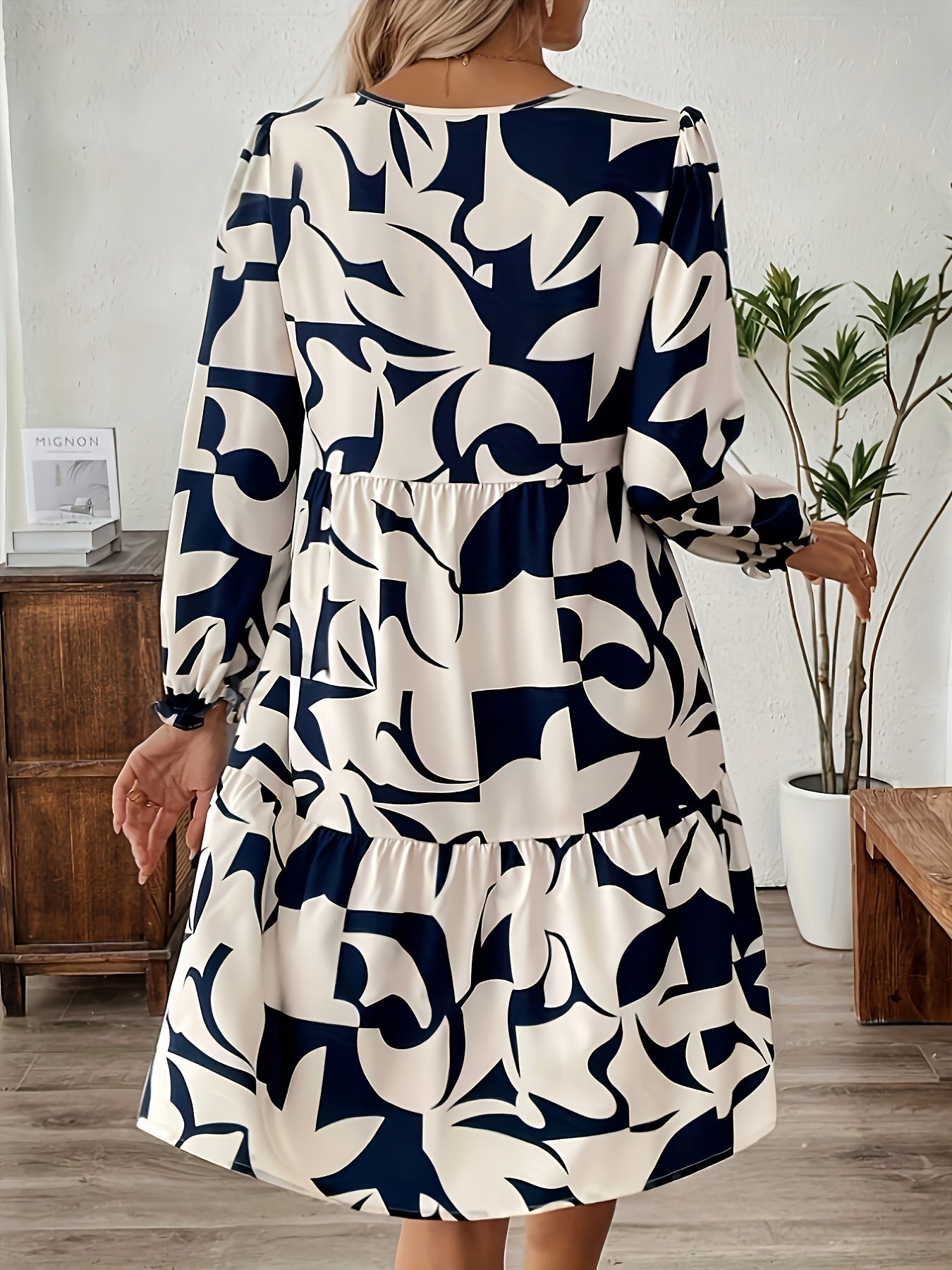 Zomerse Maxi Jurk met Speelse Ruffles voor Dames - LUNA FLORAL - Glamorix