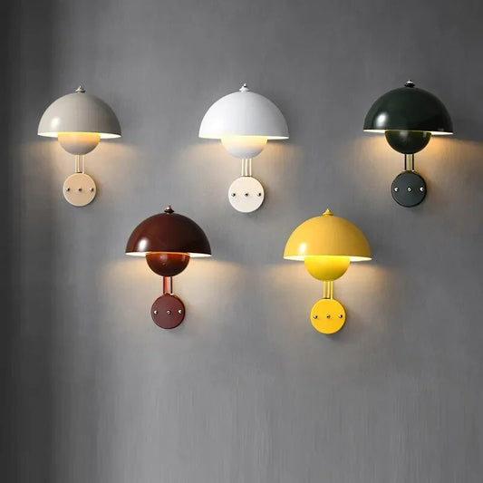 MUSHI - Sfeervolle wandlamp met paddenstoelontwerp