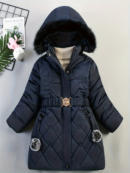 LUNA - Winterjas met capuchon voor meisjes
