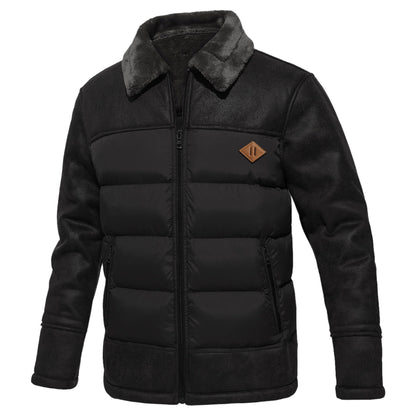 NOVA – Casual heren pufferjack met fleecevoering voor ultieme warmte en stijl