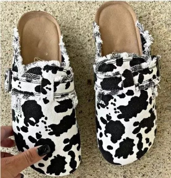 Canvas Damesklompen met Ademend Ontwerp voor Comfortabel Zomergebruik – Aeva Arabella - Glamorix