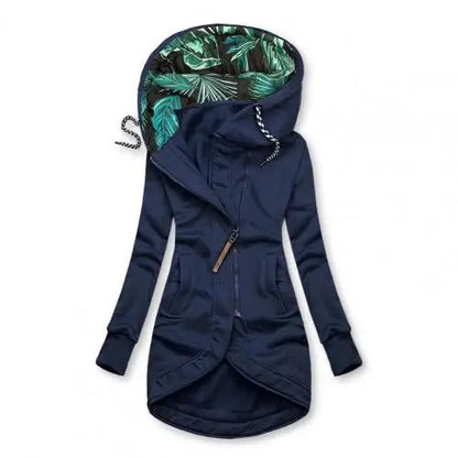 FREJA - Abrigo de invierno con capucha para mujer - Glamorix