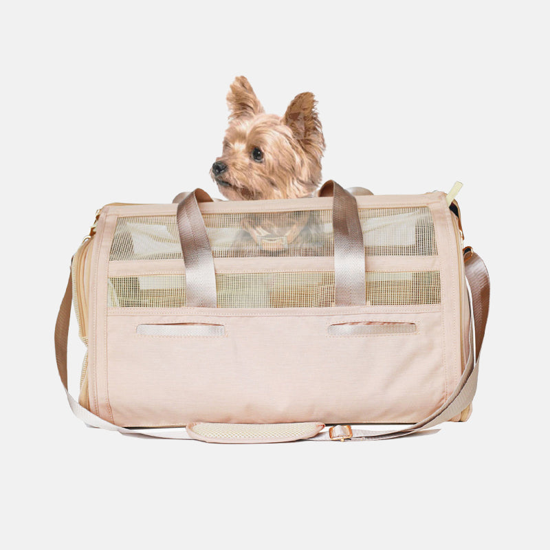 Comfortabele reismand voor kleine honden – Pawvara TravelNest - Glamorix