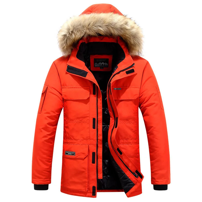 ARCTIC - Heren winterparka met Arctic Shield technologie en imitatiebont capuchon