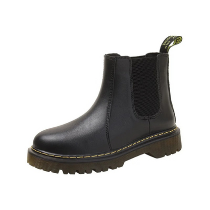 FREYA - Leren dames Chelsea boots met treklus en gripzool