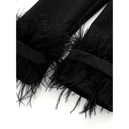 LARISSA - Oversized damesblazer met verfijnde details