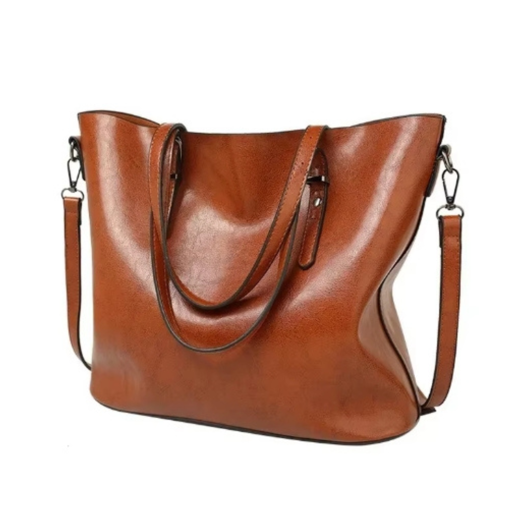 MATEO - Handgemaakte vintage leren tas met tijdloze charme