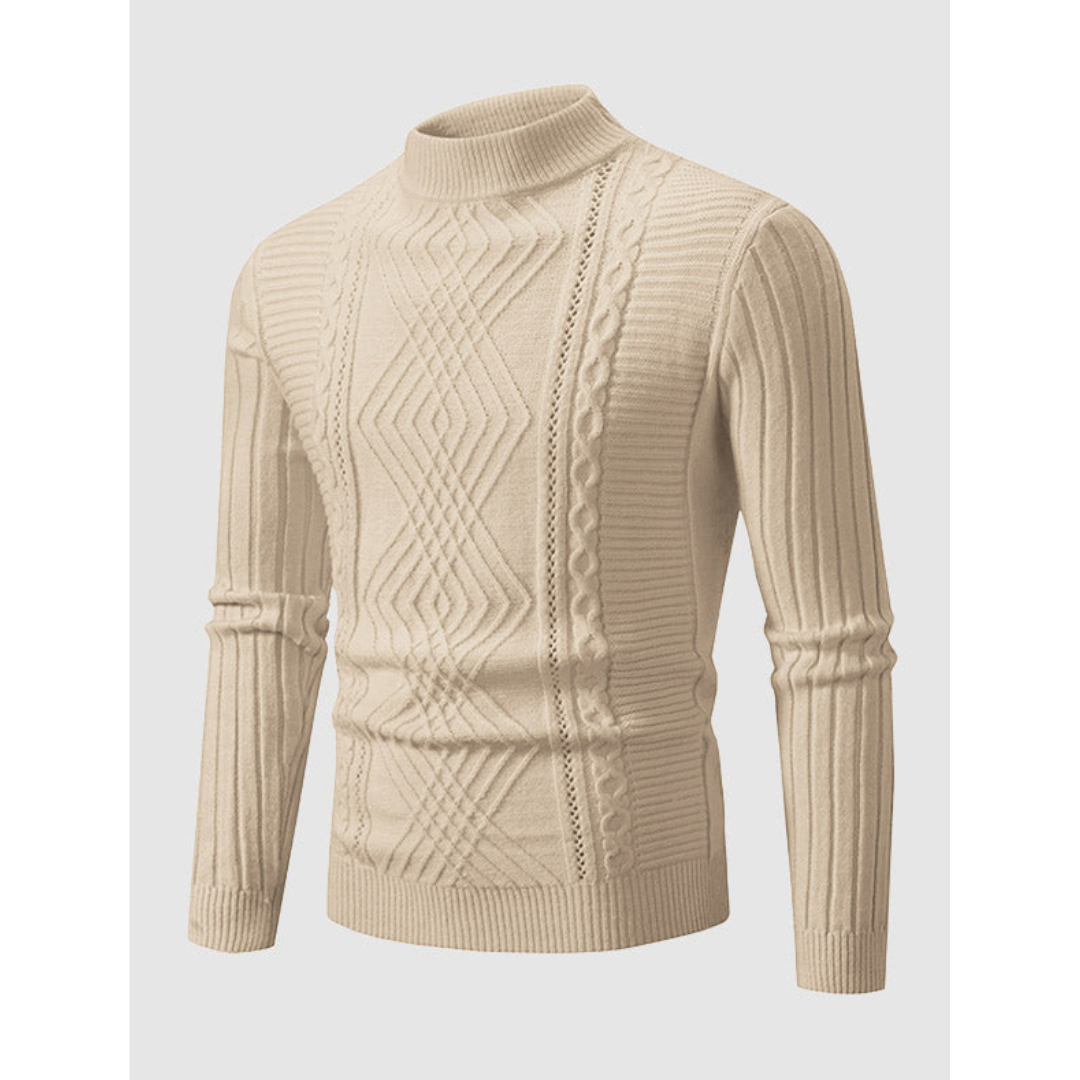 CLASSYKNIT - Elegante Gebreide Pullover voor Heren