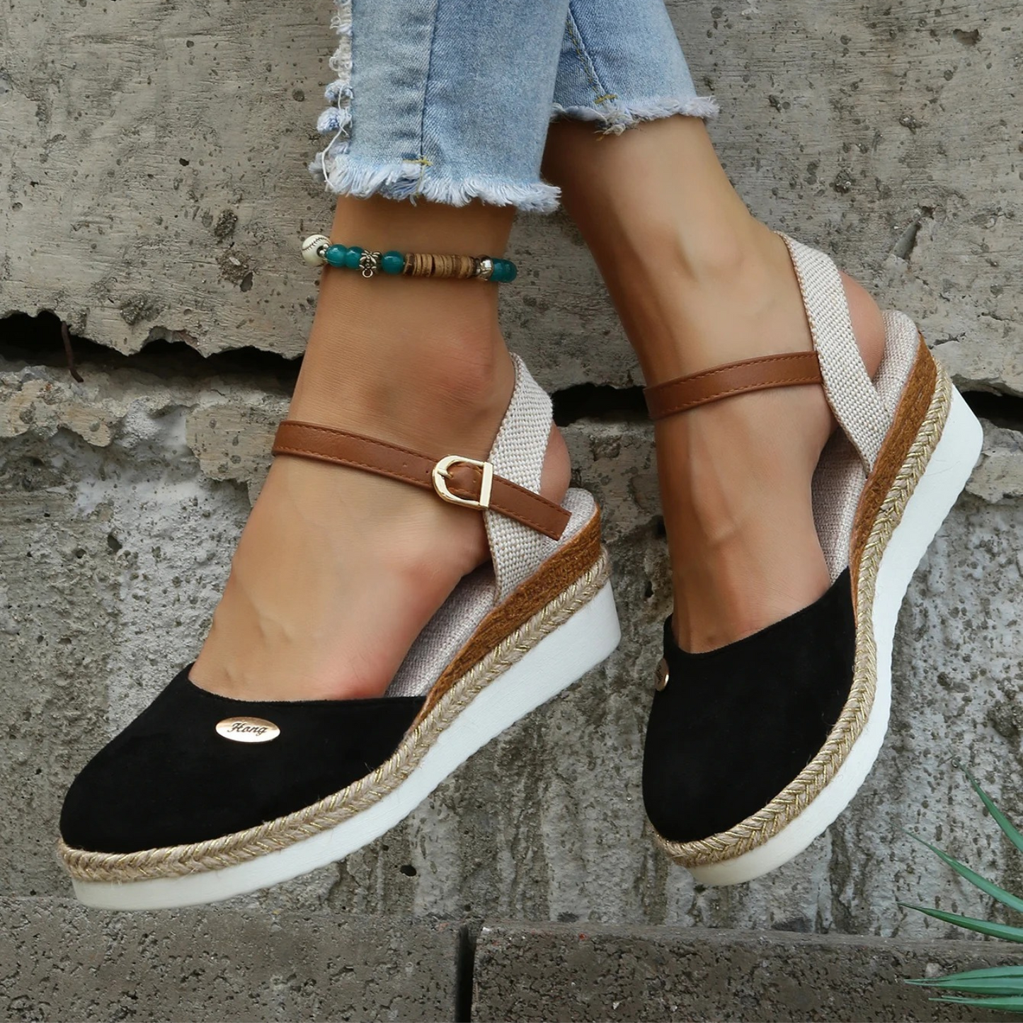 Bohemian dames sandalen met handgemaakte details en flexibele zool – Maraluna Soléa - Glamorix