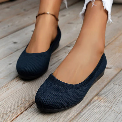 Ademende Antislip Dames Instappers met Stijlvolle Paris Look – ÉLAVINE