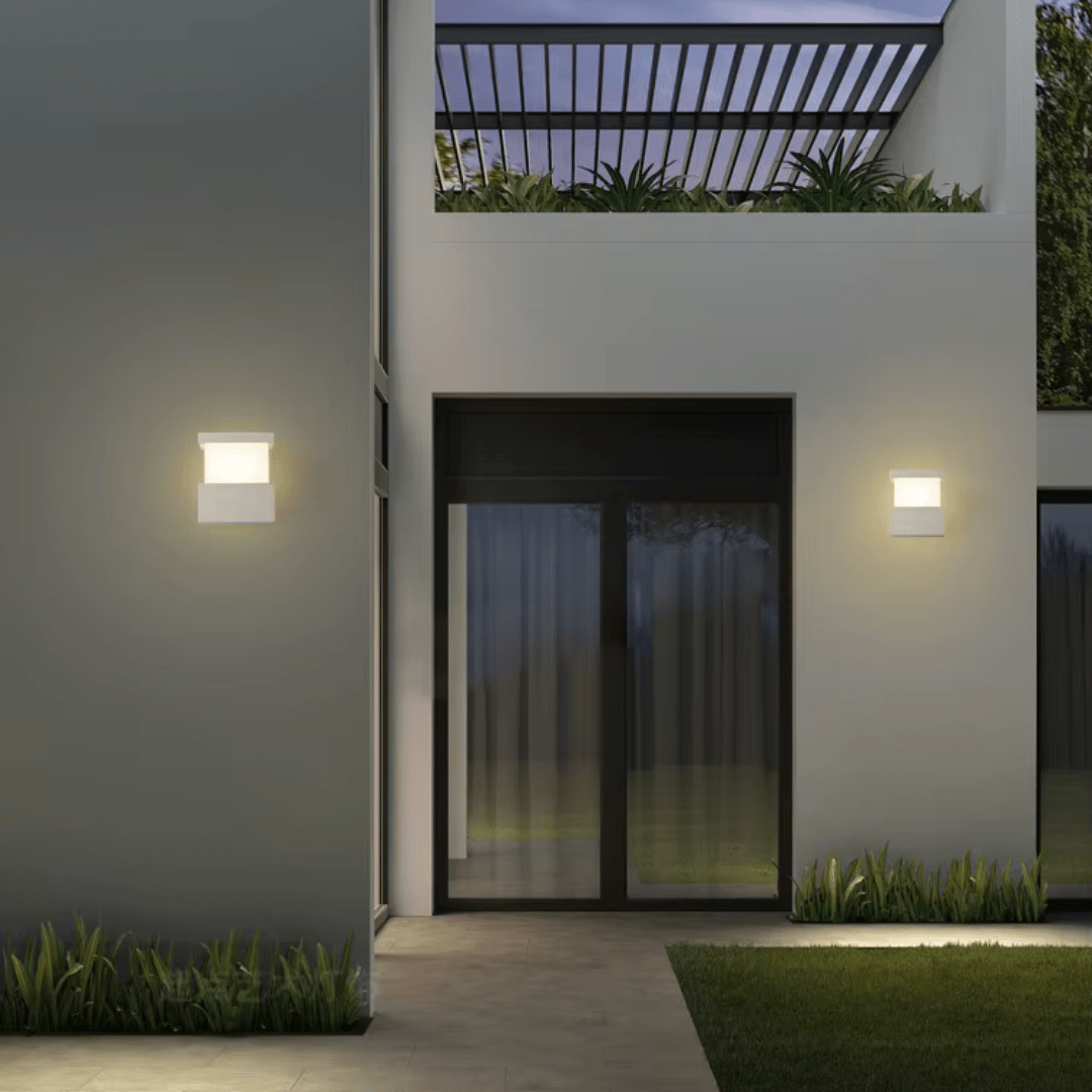 Waterdichte LED buitenlamp met energiezuinige technologie – LUMENO SHIELD - Glamorix