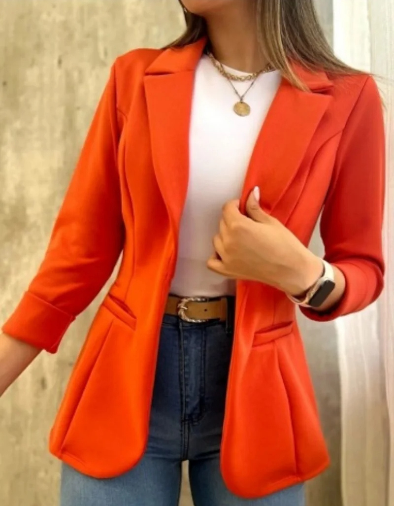 AMELIE - Stijlvolle dames blazer zonder sluiting, ideaal voor elke dag