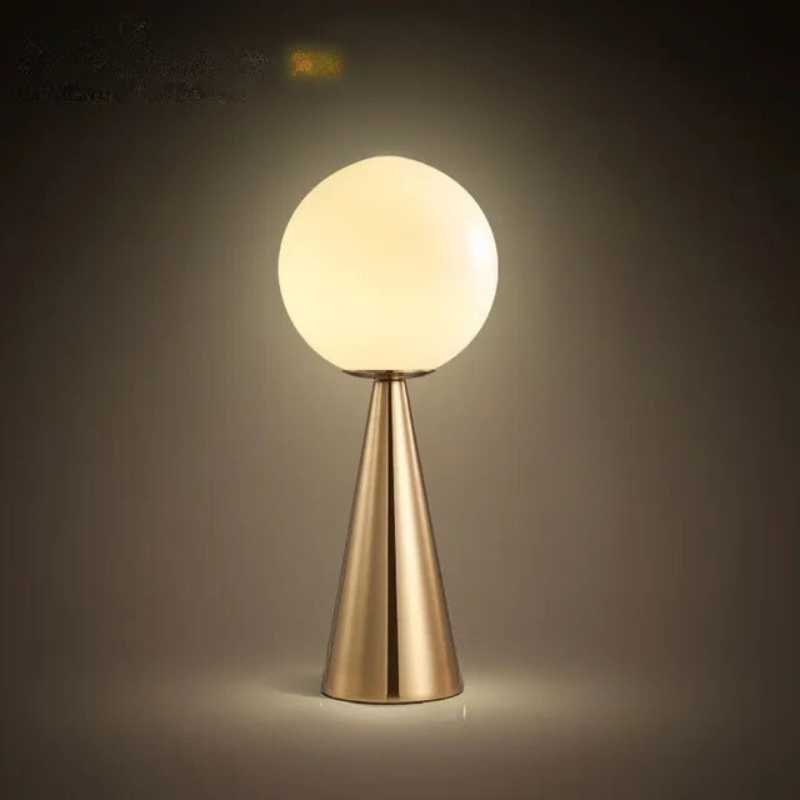 LUXEGLASS - Elegante glazen lamp met verfijnde afwerking