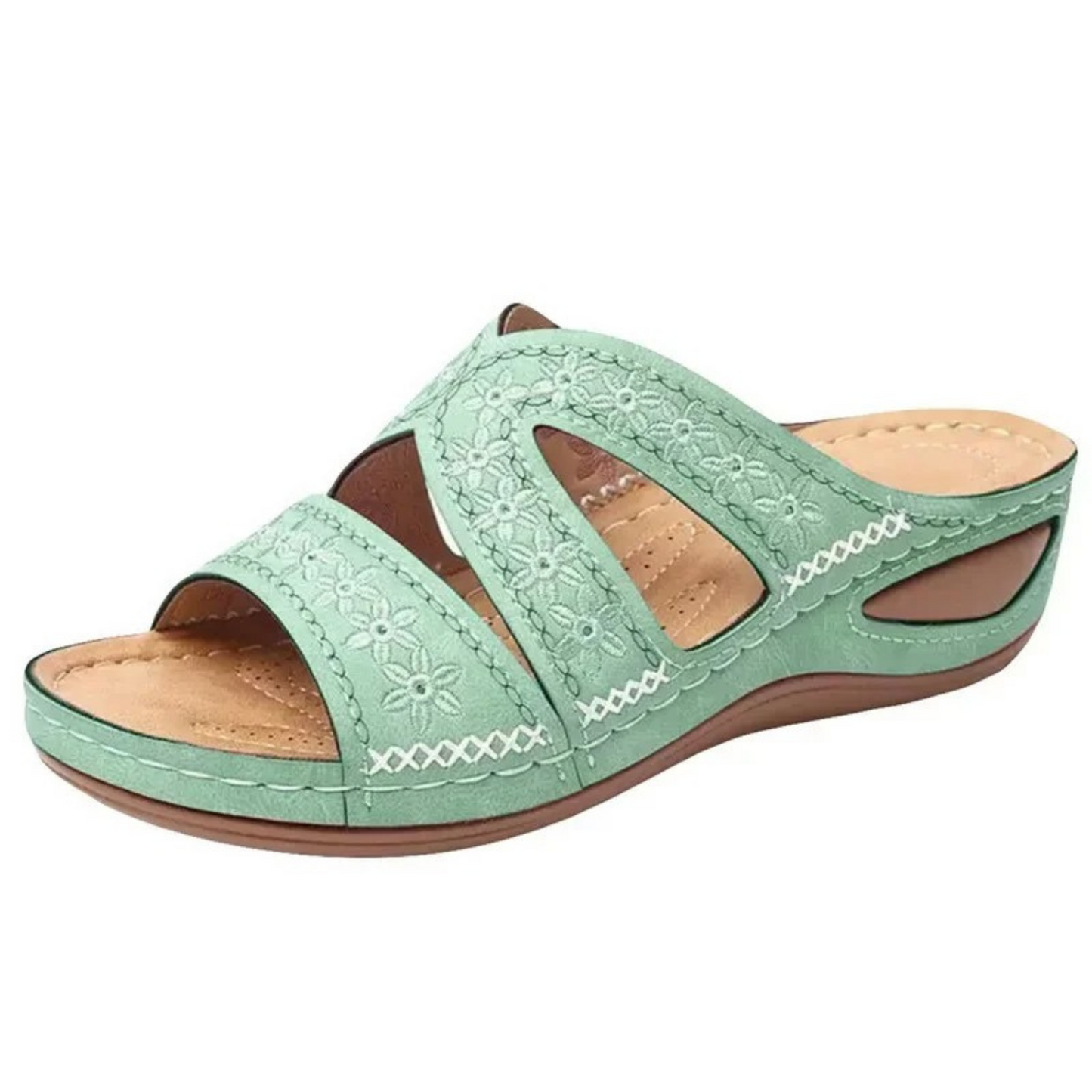 Lichtgewicht orthopedische sandalen met open teen – SOLARA BreezeStep - Glamorix