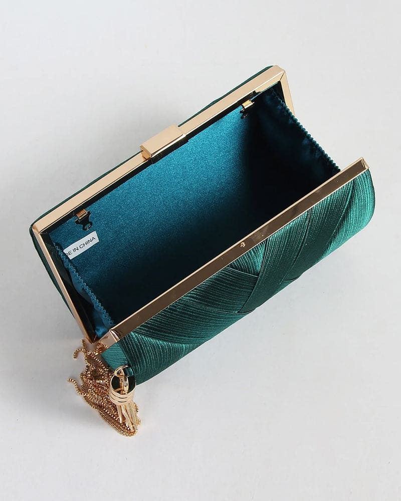 Moderne handtas met kwastje voor dames – Selora CharmTassel - Glamorix