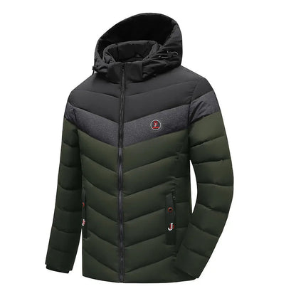 ANDREW - Comfortabele parka winterjack met capuchon voor heren