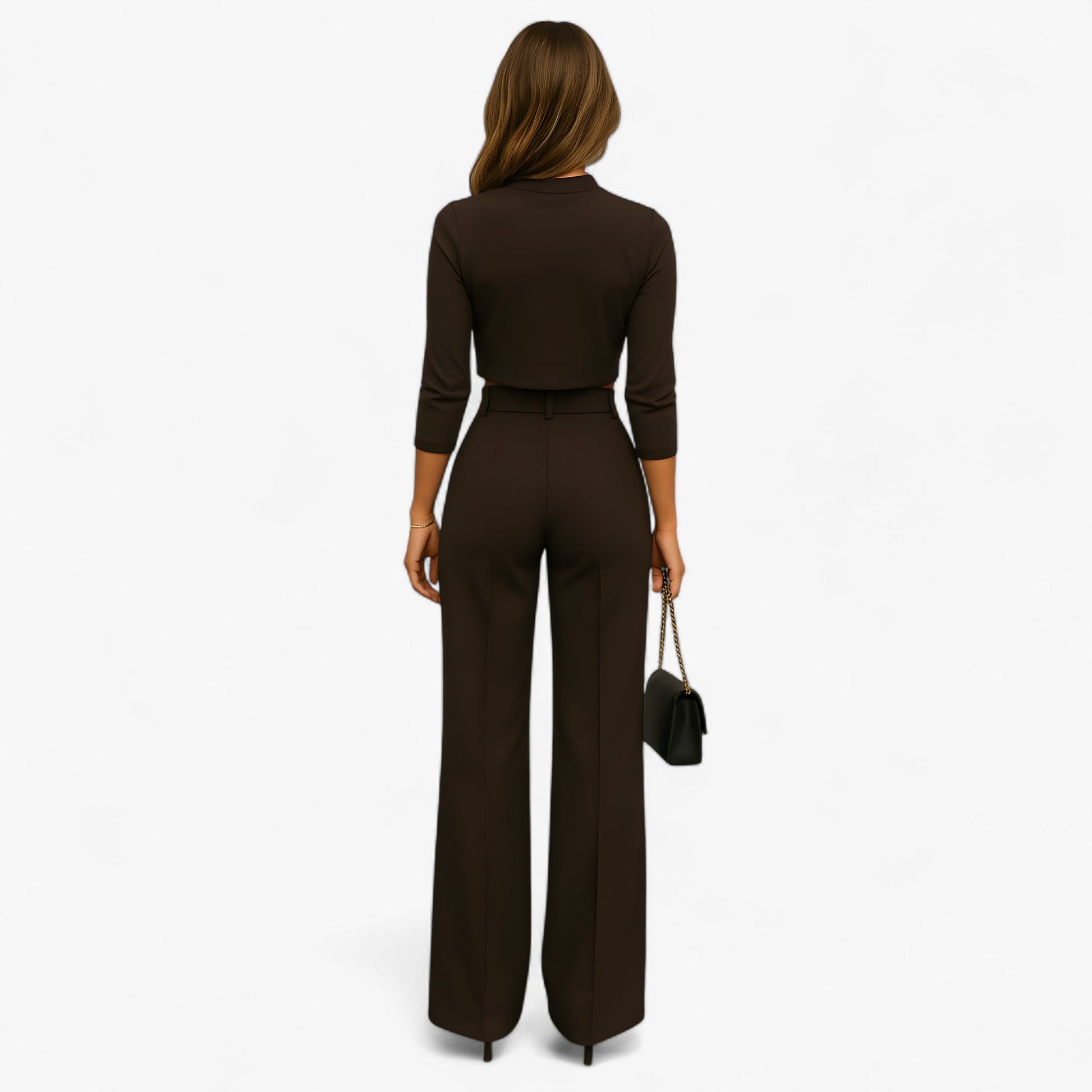 Elegante tweedelige dames set voor moeiteloze stijl – VivaSeta - Glamorix