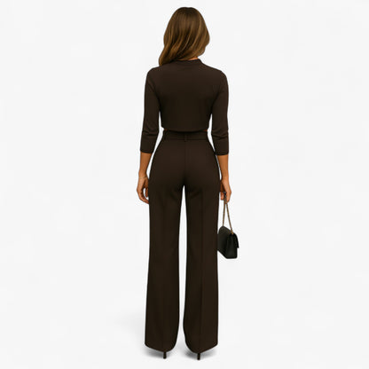 Elegante tweedelige dames set voor moeiteloze stijl – VivaSeta - Glamorix