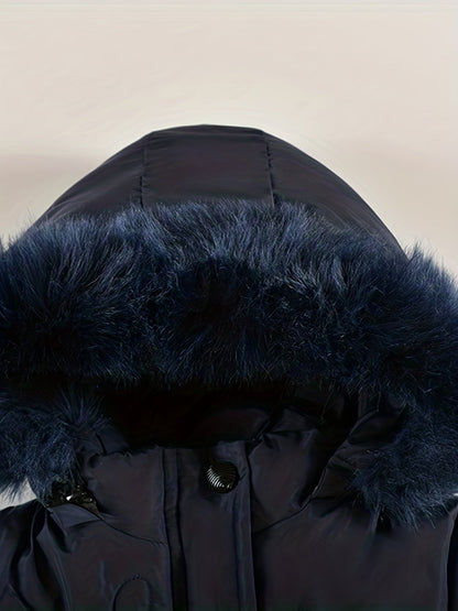 LUNA - Winterjas met capuchon voor meisjes