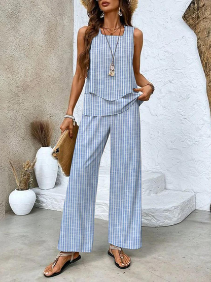 Elegante 2-delige zomerset met chique flair – AMARESSA