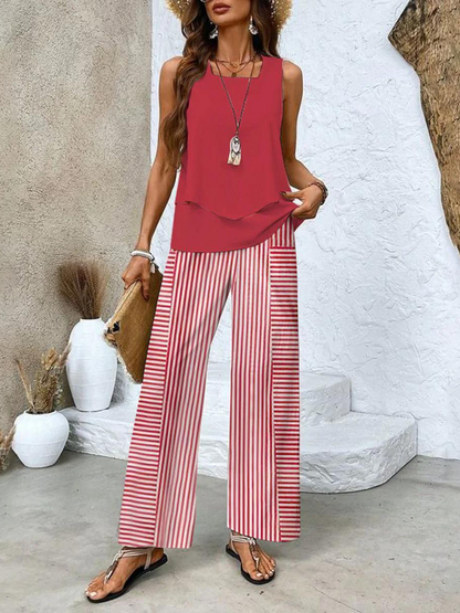 Elegante 2-delige zomerset met chique flair – AMARESSA